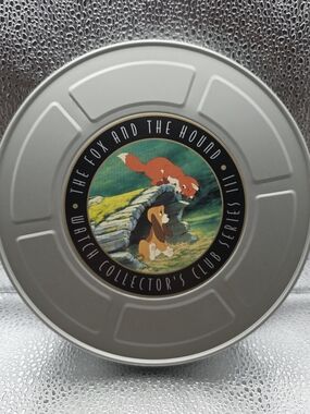 The Fox and the Hound Collector Film Canister - Silver